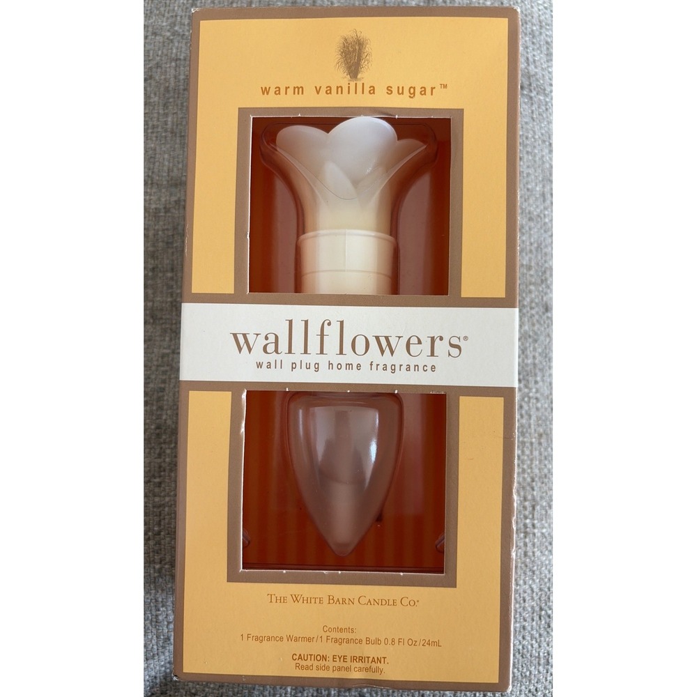 New Y2K VTG Bath Body Works Wallflower Plug In Unit WARM VANILLA SUGAR Christmas